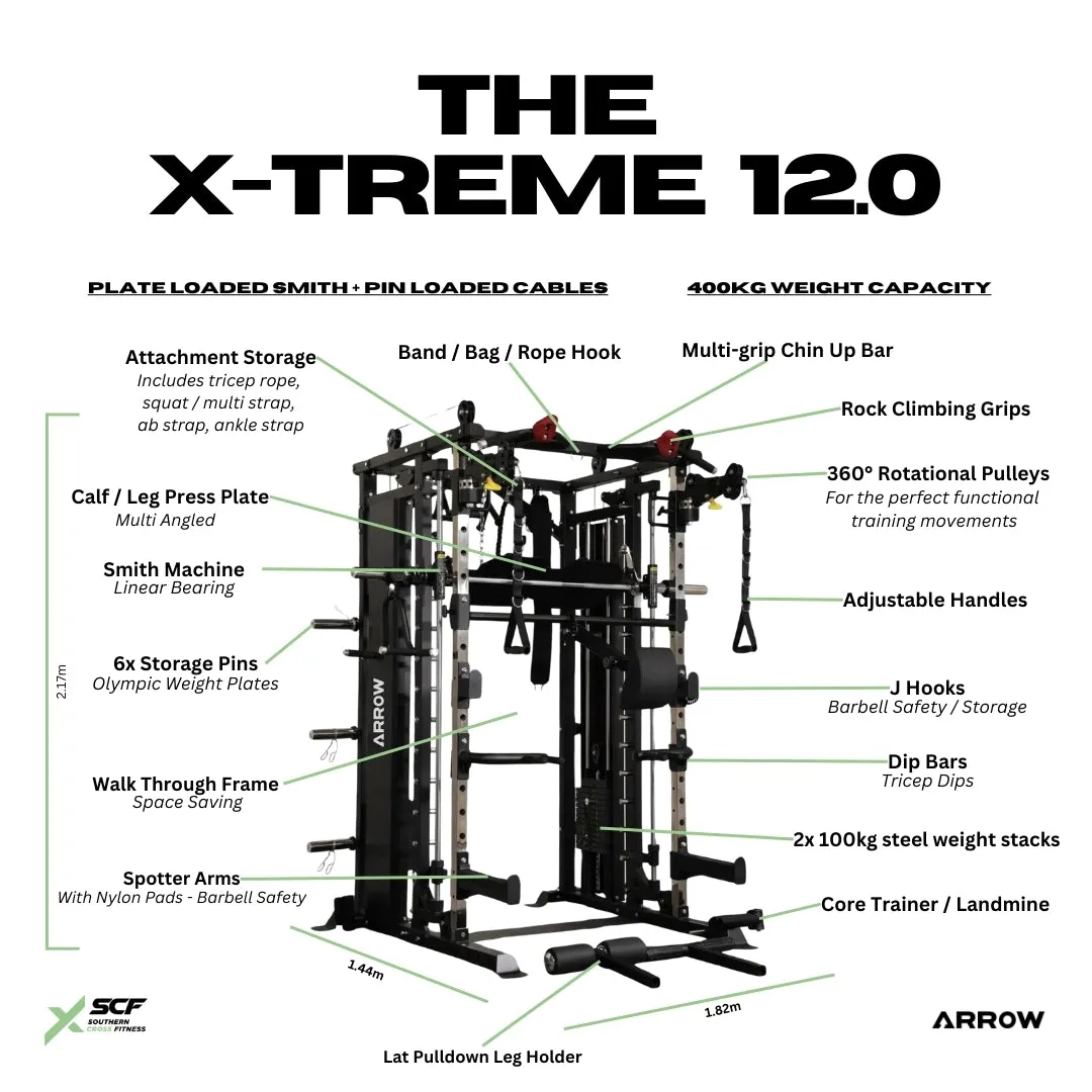 ARROW X-Treme 12.0 All-In-One Home Gym