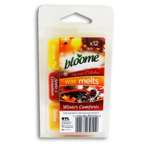 Bloome Wax Melts Winter Comforts 12 Pack - Case of 6