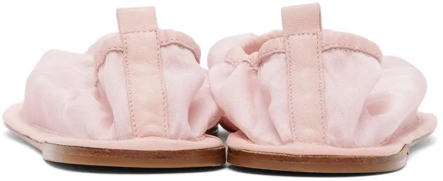 Cecilie Bahnsen Pink HEREU Edition Hyacinth Ballerina Flats