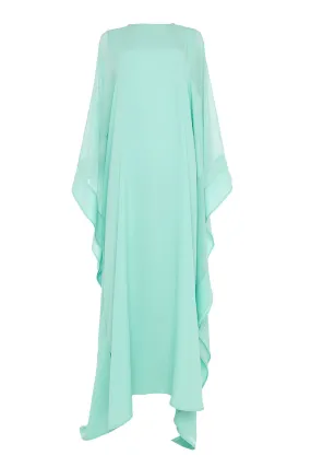 CHIFFON PANEL DETAIL KAFTAN