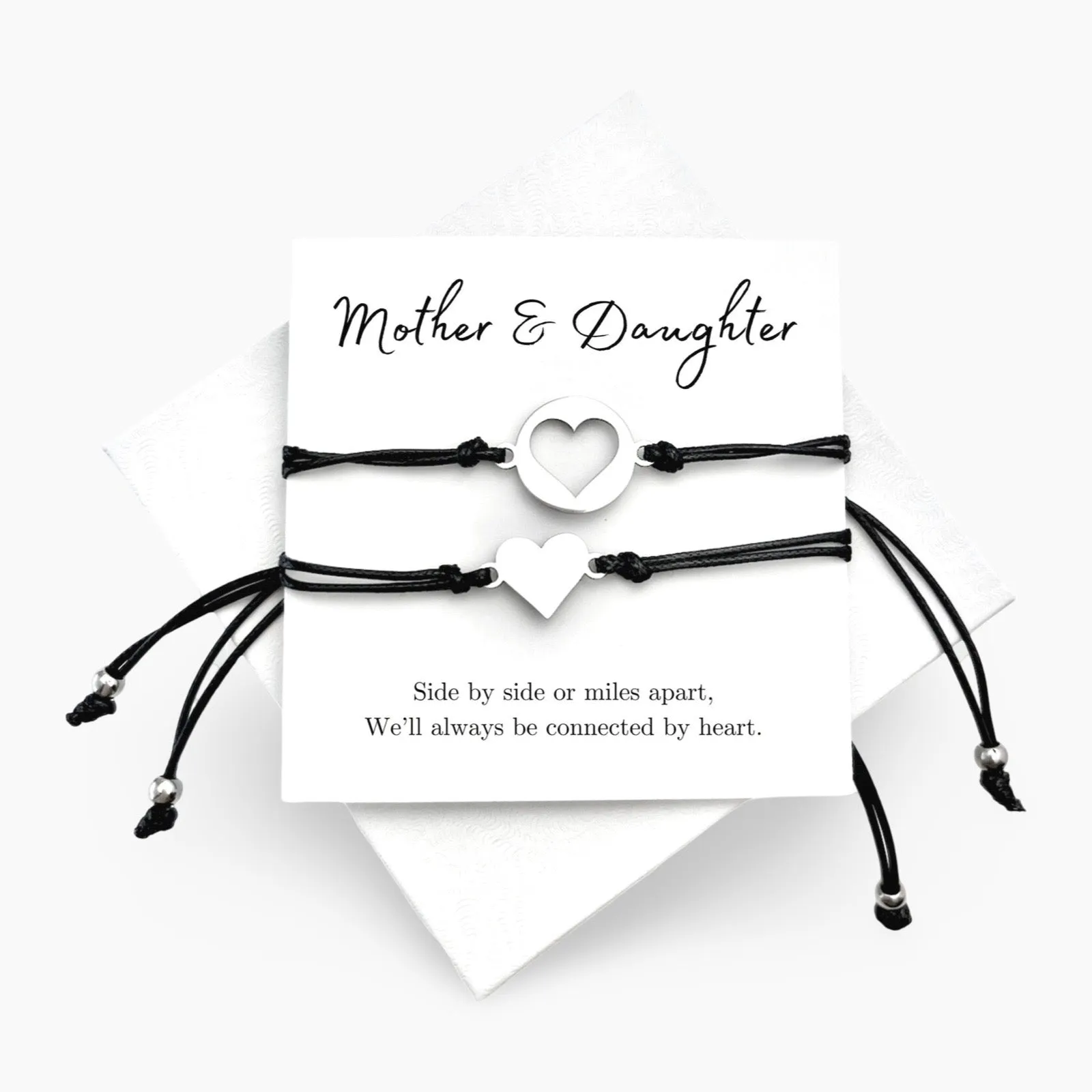 Mother and Daughter Bracelet Set