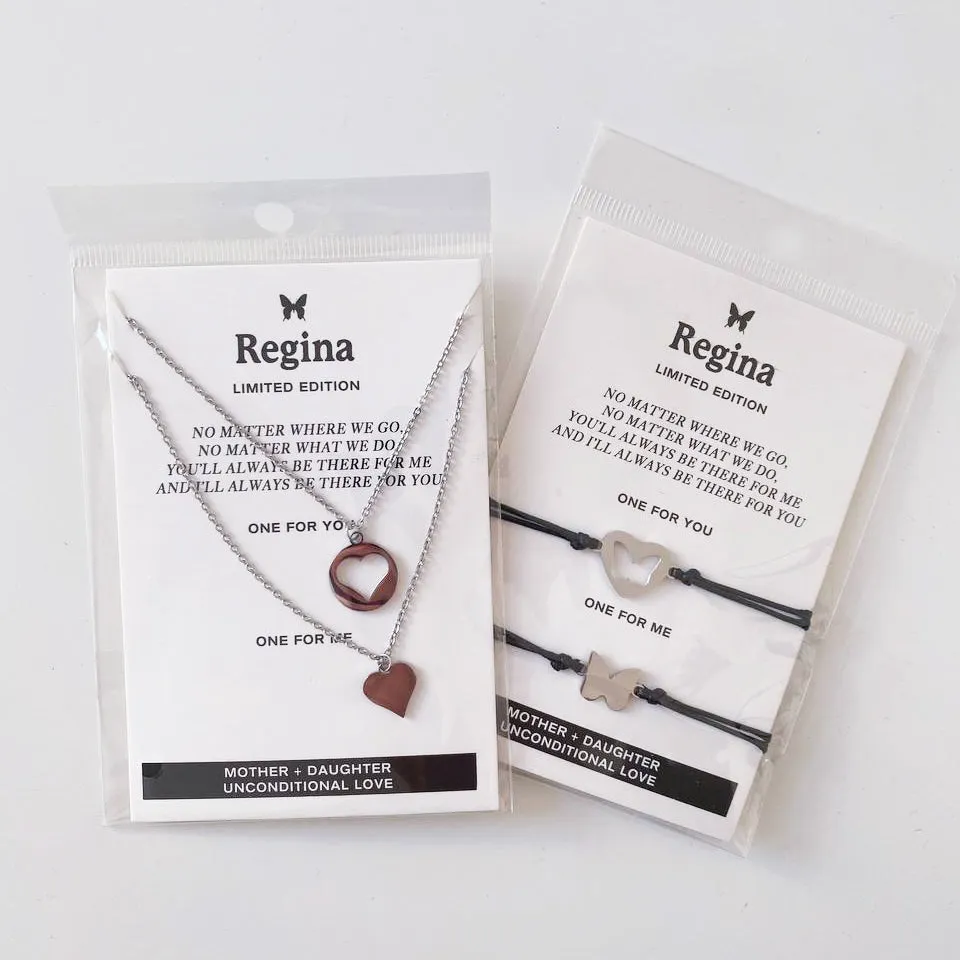 Mother and Daughter Bracelet Set