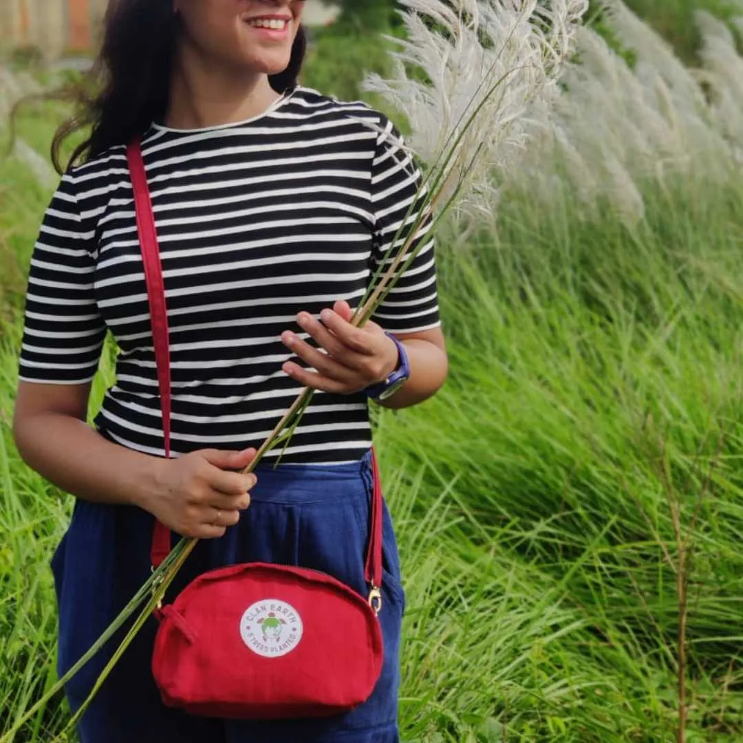 Sling Bag | Casual Stylish Accessory | Multiple Pockets | Water Resistant | Travel Apt