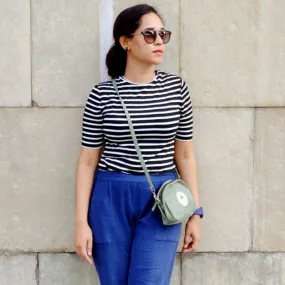 Sling Bag | Casual Stylish Accessory | Multiple Pockets | Water Resistant | Travel Apt