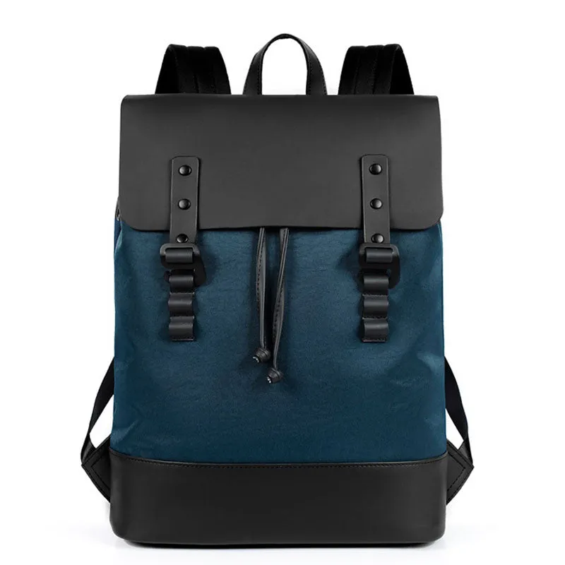 Thin Laptop Backpack Water Resistant Business College Bookbag For School