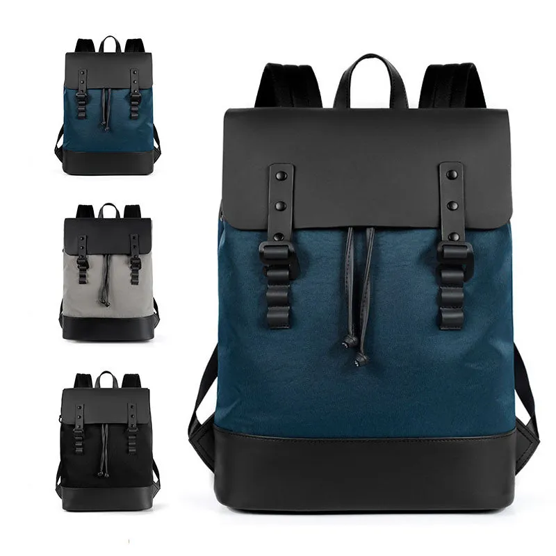 Thin Laptop Backpack Water Resistant Business College Bookbag For School